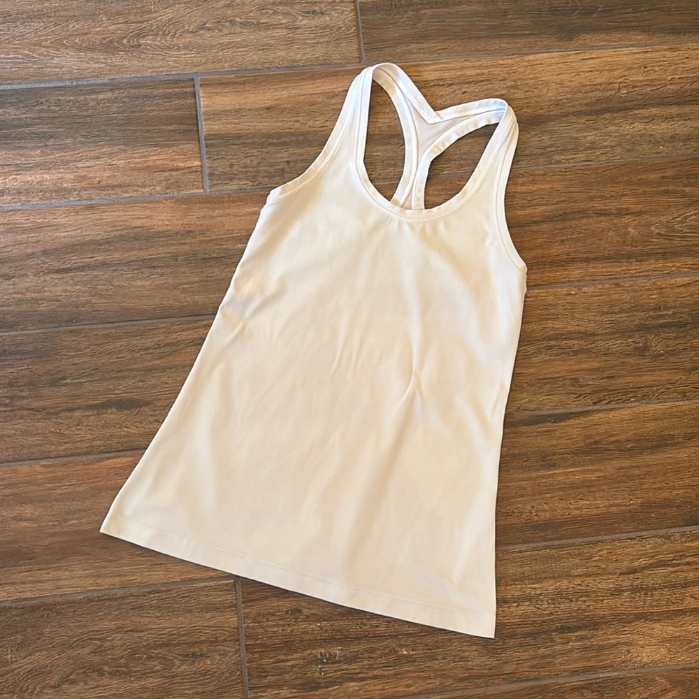 lululemon athletica White Tank Top